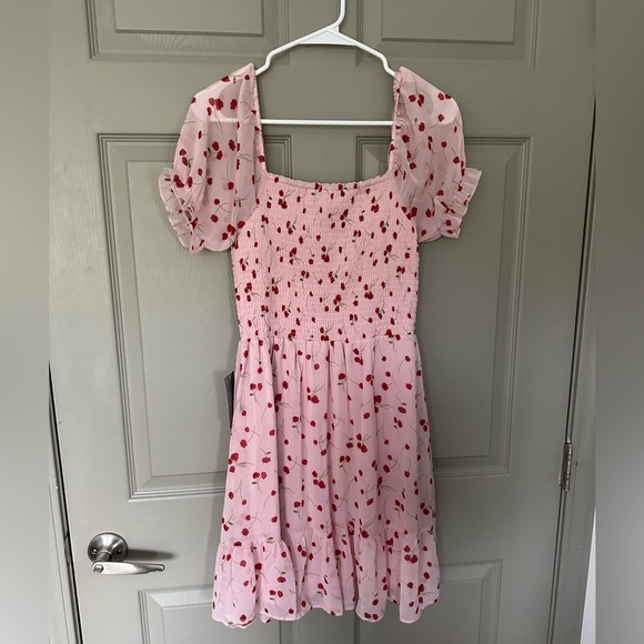 Lush Floral Midi Dress - Picture 2 of 4